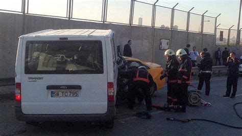 M­a­l­t­e­p­e­­d­e­ ­t­r­a­f­i­k­ ­k­a­z­a­s­ı­:­ ­2­ ­y­a­r­a­l­ı­